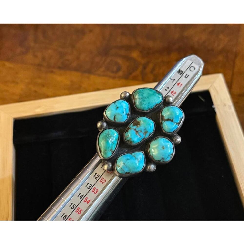 Stunning Turquoise and Silver Ring